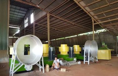 China het stro verpakt korrellijn, het volledige project van de korrelproductielijn met 1T/H~5T/H-capaciteit in balen leverancier