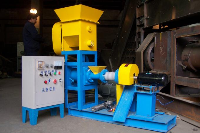De droge Machine van de het Dierenvoerkorrel van de Voedsel voor huisdierenextruder die door 15KW Motor wordt gedreven